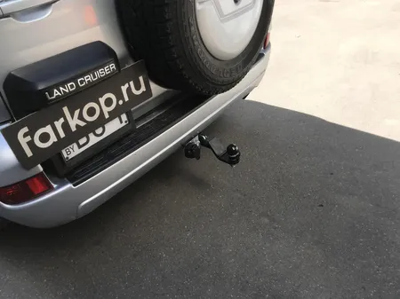 Фаркоп Лидер Плюс для Toyota Land Cruiser Prado J120 2002-2009 T123-AE в Самара