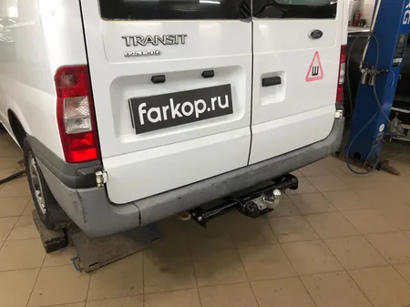 Фаркоп Лидер Плюс для Ford Transit (фургон) 2000-2014, (для а/м со ступенькой, без ступеньки) F116-F в Самара