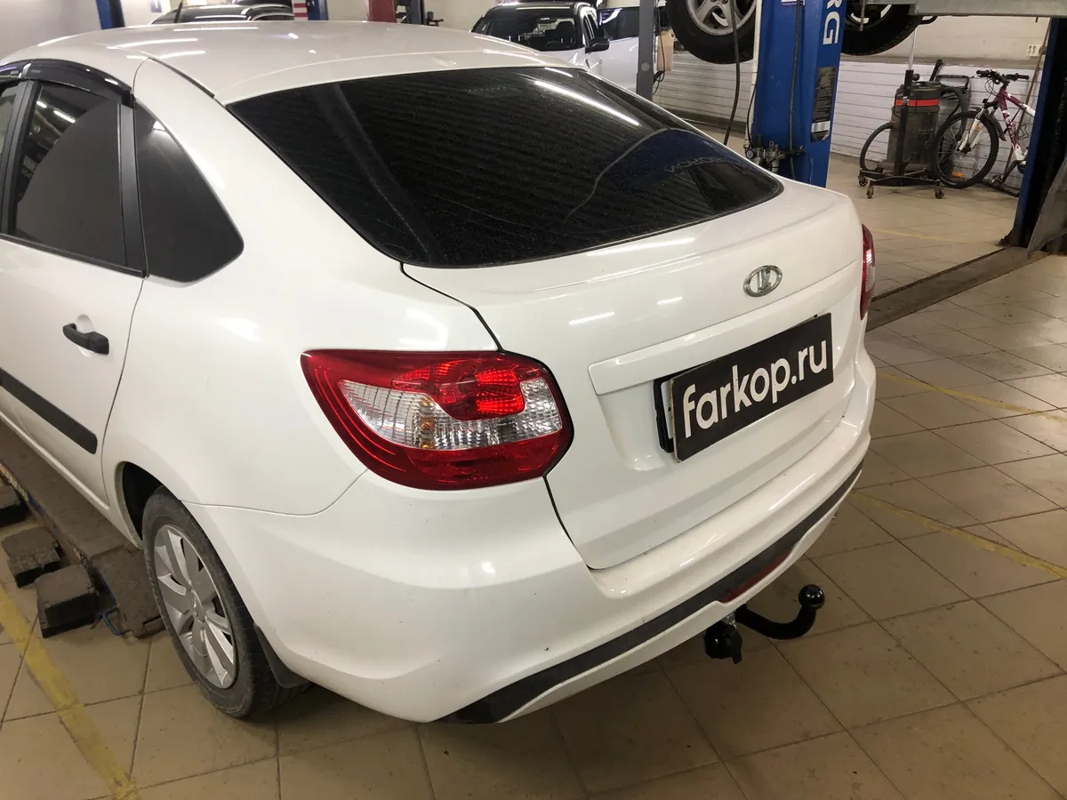 Фаркоп Лидер Плюс для Lada Granta (вкл. Cross) 2012- T-VAZ-22A в Самара Фаркоп Лидер Плюс для Lada Granta (вкл. Cross) 2012- T-VAZ-22A в Самара