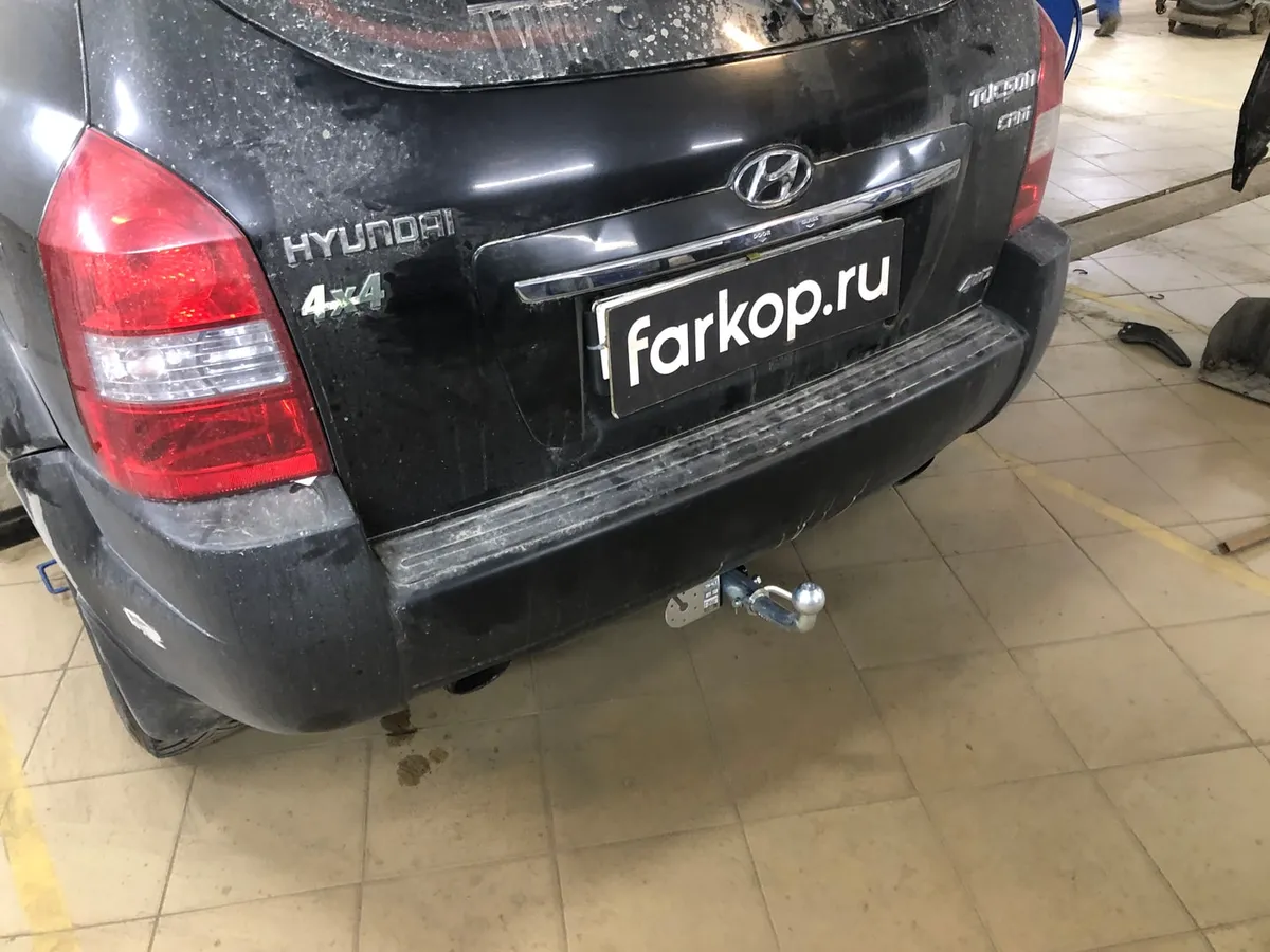 Фаркоп Лидер Плюс для Hyundai Tucson 2004-2010 H204-BA в Самара Фаркоп Лидер Плюс для Hyundai Tucson 2004-2010 H204-BA в Самара