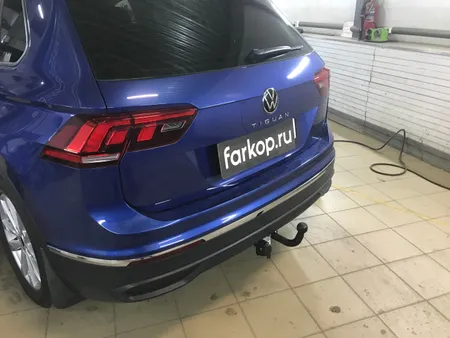 Фаркоп Лидер Плюс для Volkswagen Tiguan 2017- V123-A в Самара