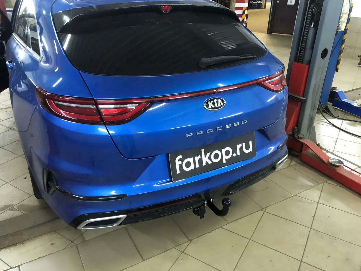 Фаркоп Лидер Плюс для Kia ProCeed (универсал) 2018- K125-A в Самара