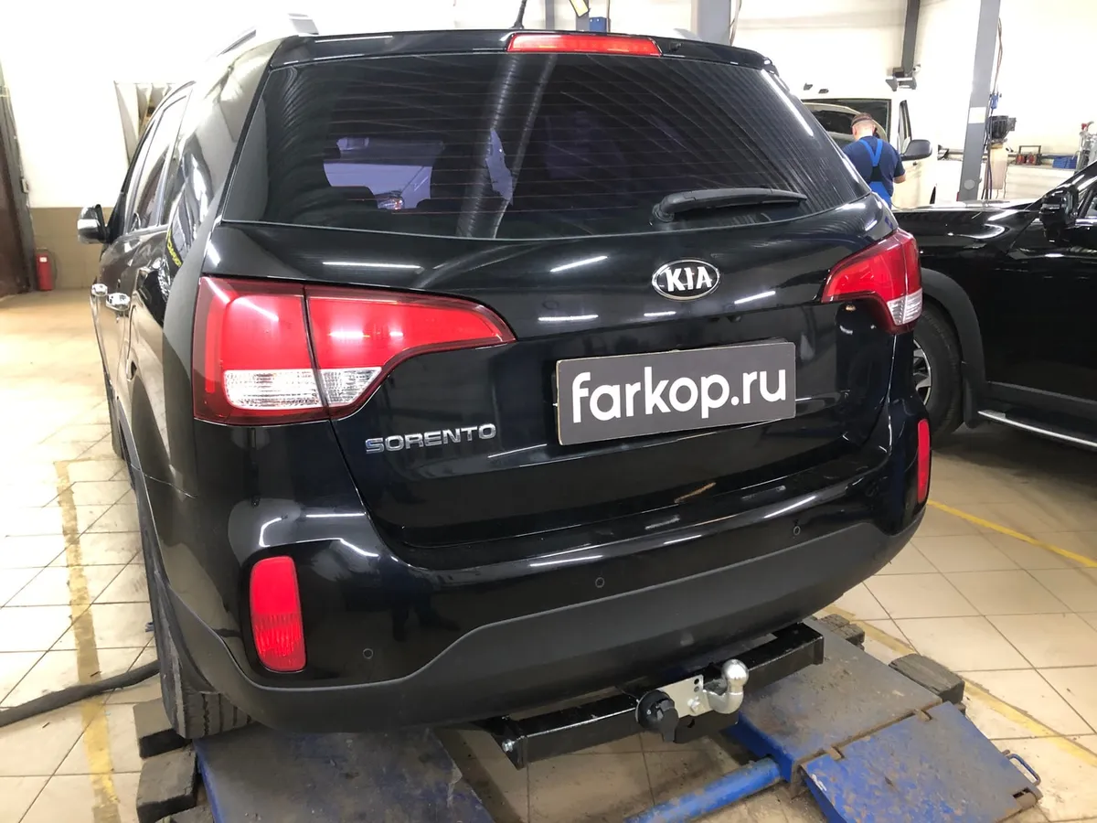 Фаркоп Лидер Плюс для Kia Sorento 2012-2021 H224-F в Самара