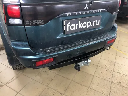 Фаркоп Лидер Плюс для Mitsubishi Pajero Sport 1998-2008 M107-F в Самара