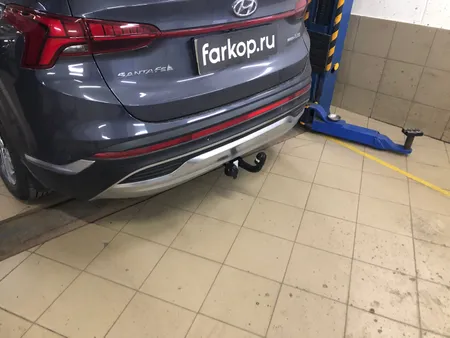 Фаркоп Oris для Hyundai Santa Fe 2020-2024 6768-A в Самара
