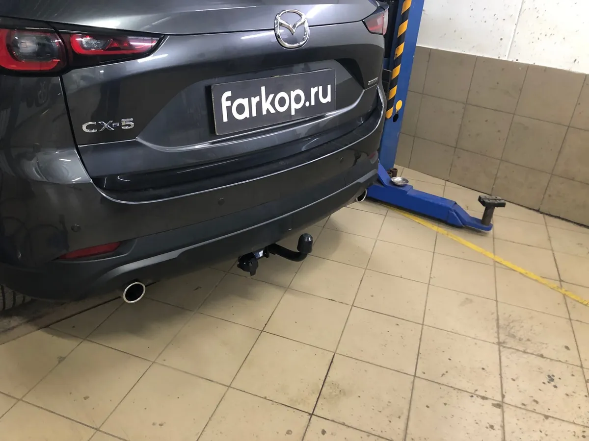 Фаркоп Berg для Mazda CX-5 2017-2026 F.3811.001 в Самара Фаркоп Berg для Mazda CX-5 2017-2026 F.3811.001 в Самара