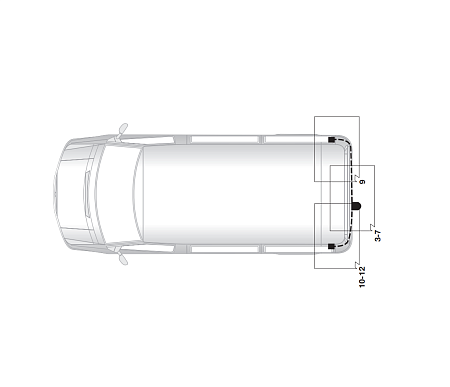 Электрика фаркопа Hak-System (13 pin) для Citroen Jumper 2002-2006 26500500 в 