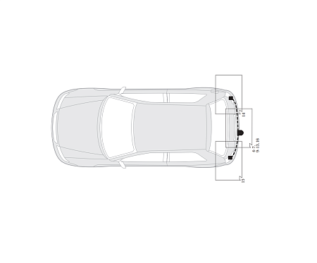 Электрика фаркопа Hak-System (7 pin) для Mazda MPV 1999-2006 16120502 в 