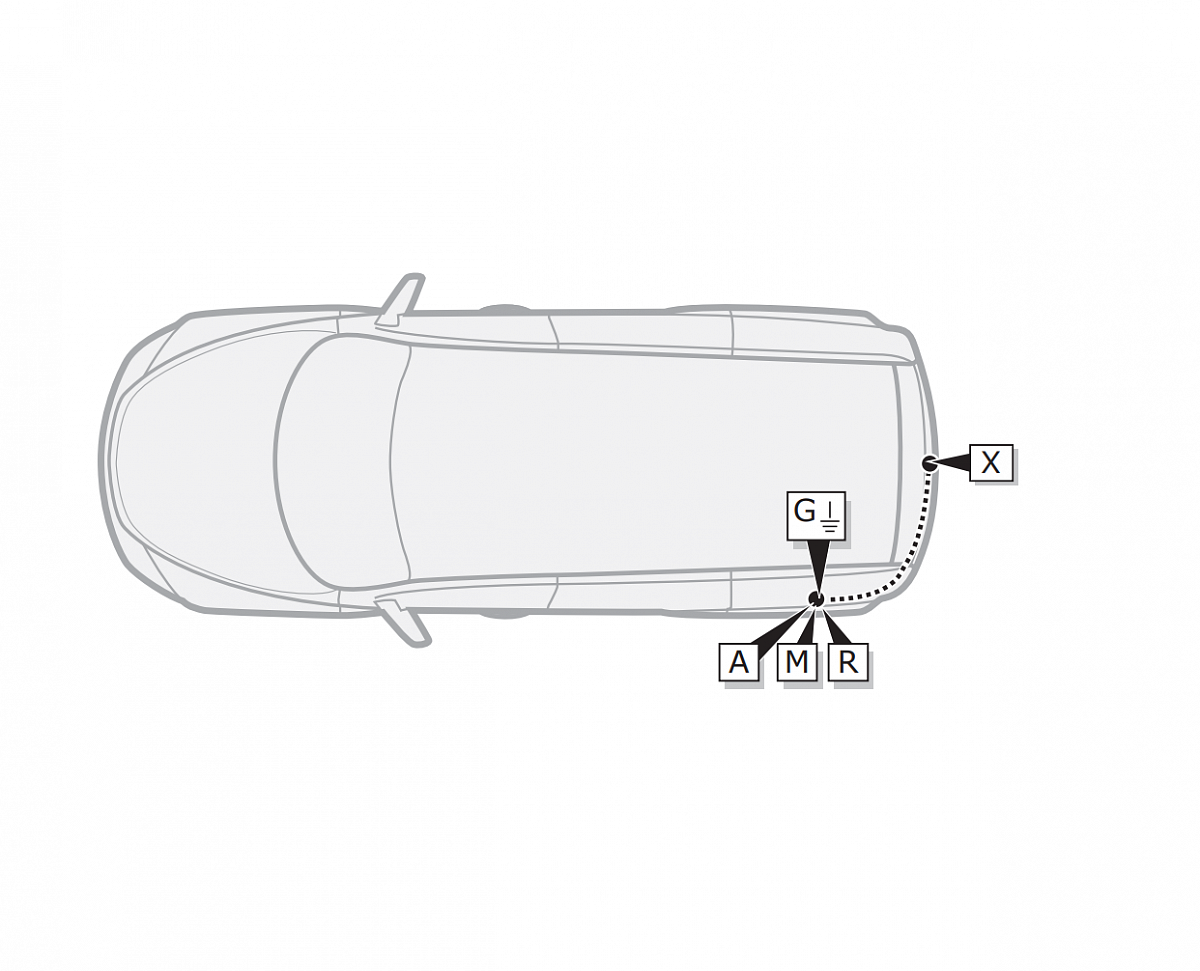 Электрика фаркопа ECS (13 pin) для Audi Q5 2017- AU068H1 в 