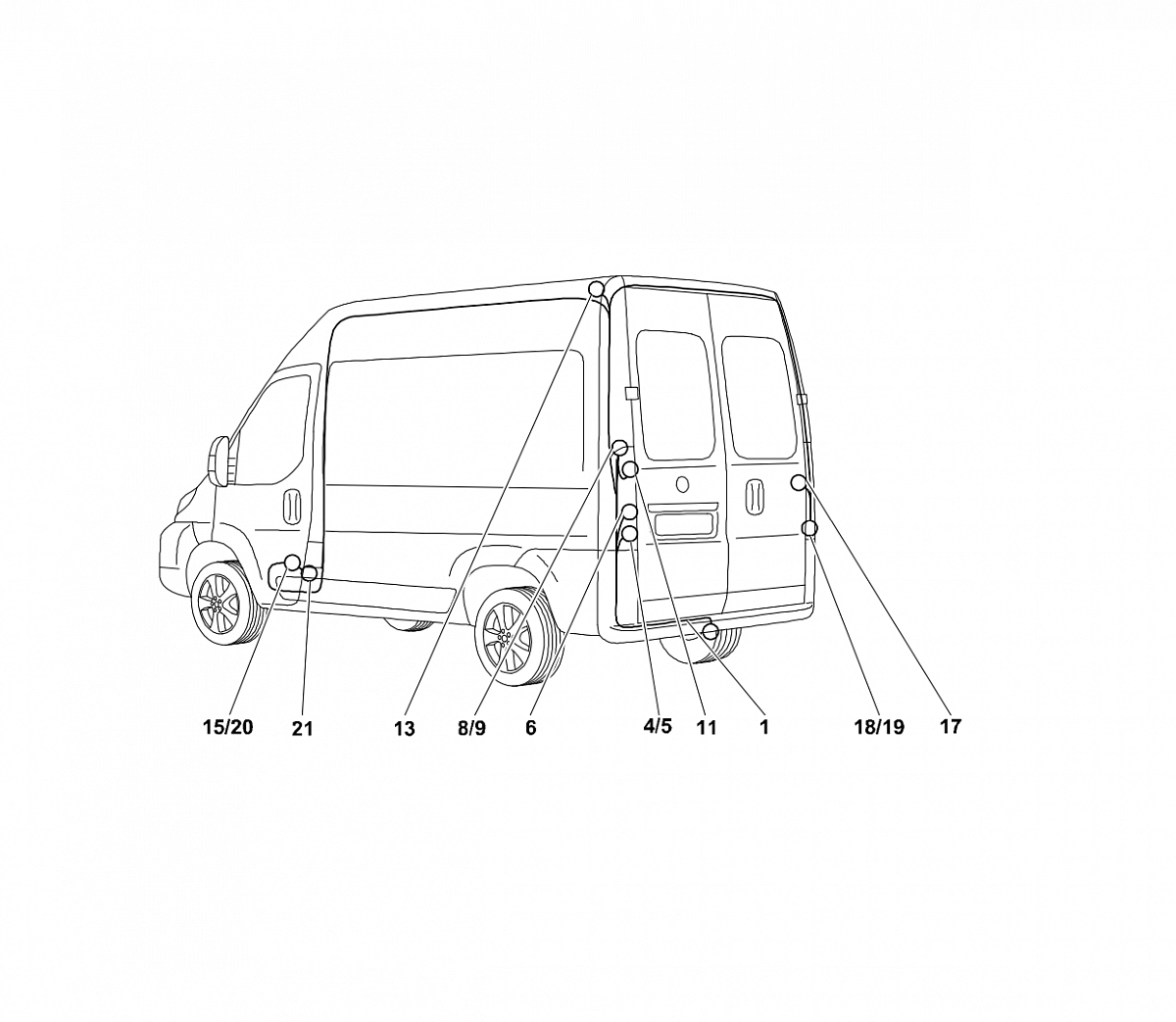 Электрика фаркопа Westfalia (7 pin) для Peugeot Boxer 2011- 306271300107 в 