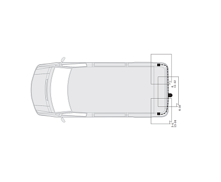 Электрика фаркопа Hak-System (13 pin) для Renault Kangoo 1998-2007 26500514 в 