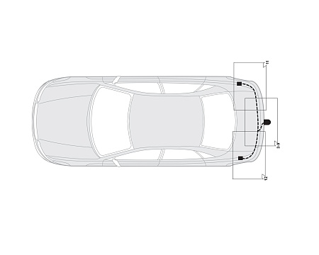 Электрика фаркопа Hak-System (7 pin) для Volkswagen Golf 4 1997-2006 16270506 в 