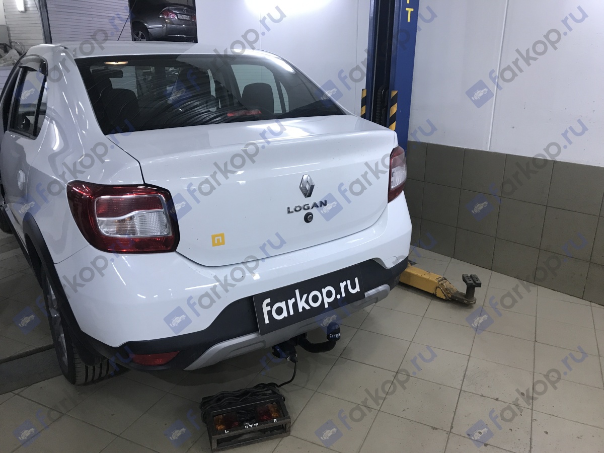 Фаркоп Oris для Renault Logan Stepway 2019- 1433-AN в 