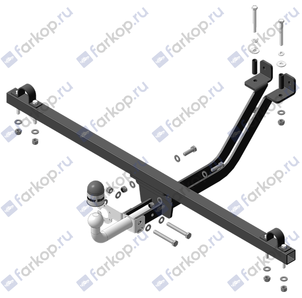 Фаркоп Motodor для Lada Niva Legend 2021- 92105-A в 