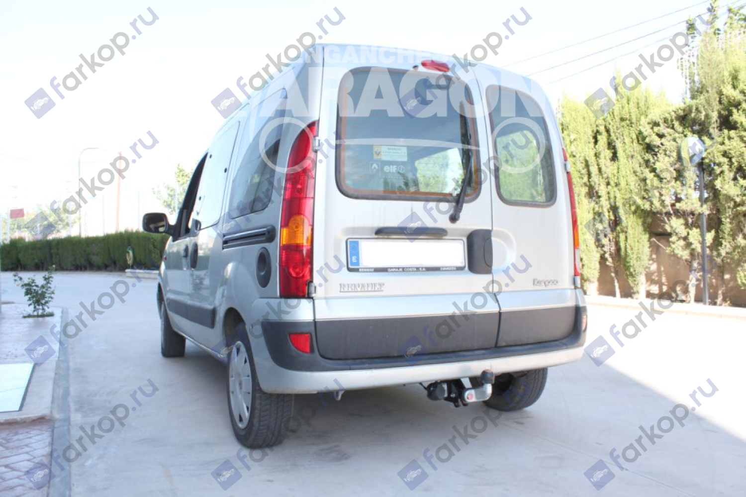 Фаркоп Aragon для Renault Kangoo 1997-2008 E5218AC в 