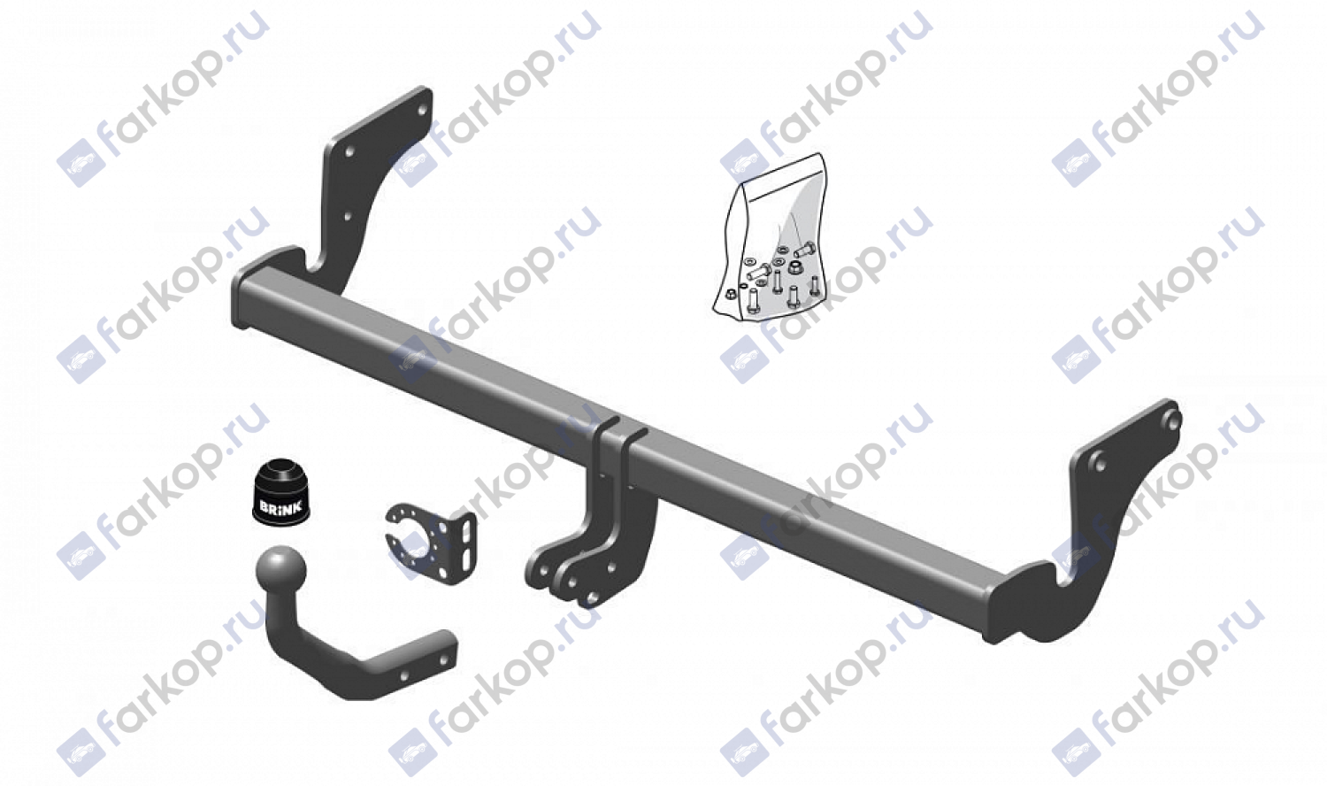 Фаркоп Brink для Nissan Patrol 2004-2010 427800 в 