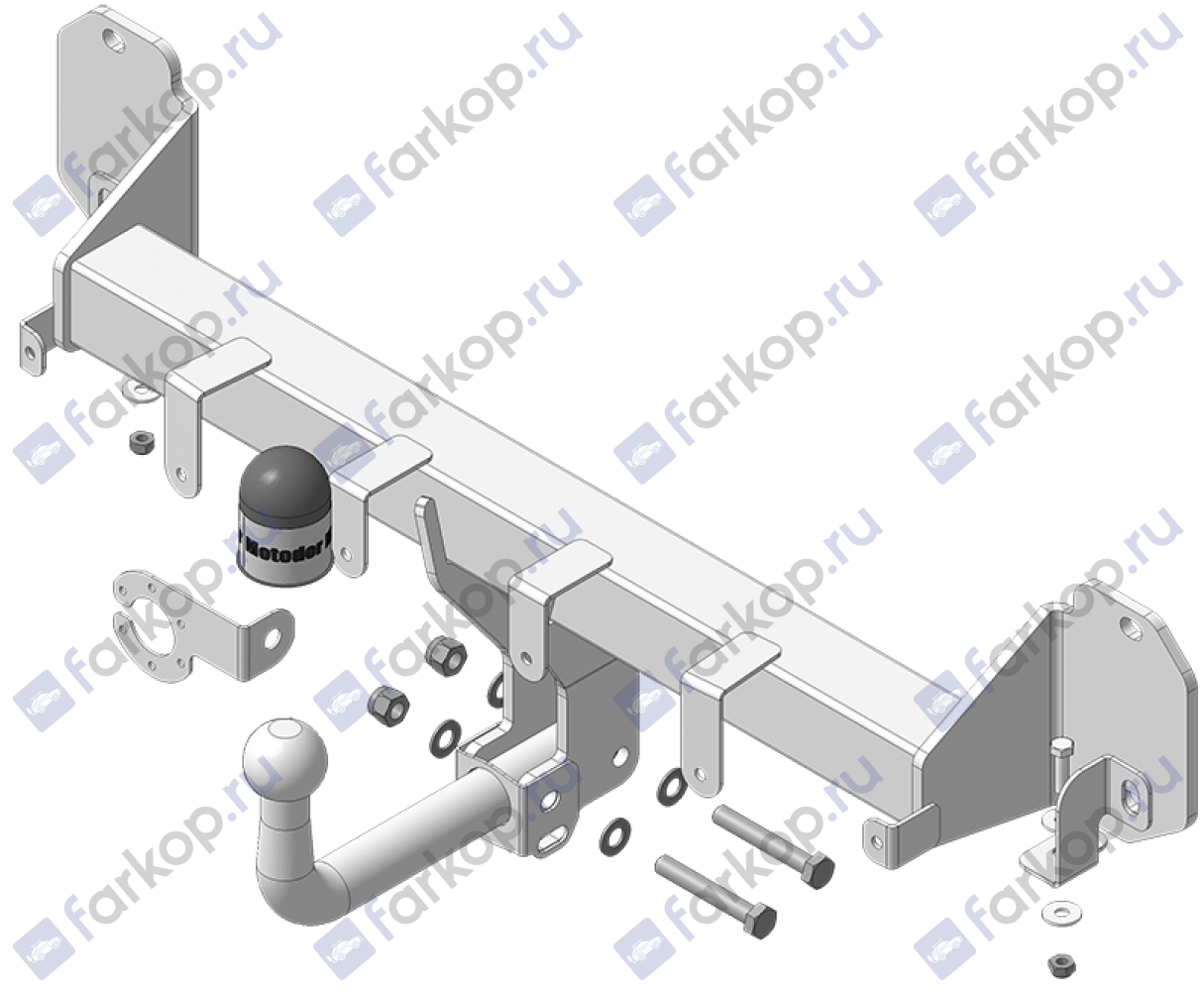 Фаркоп Motodor для BMW X4 2018- 90206-A в 