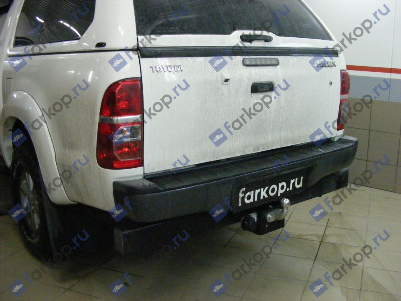 Фаркоп Лидер Плюс для Toyota Hilux (4WD) 2008-2010 T114-F в 