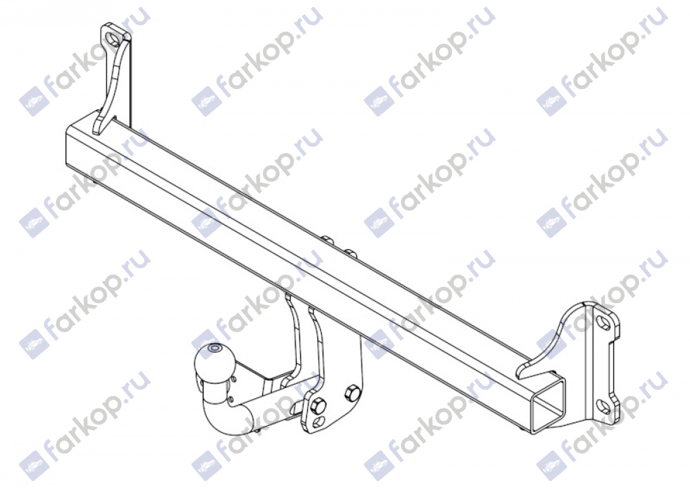 Фаркоп AvtoS для BMW X3 2010-2017 BM 03 в 